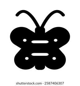 minimalist butterfly icon, representing purity, simplicity, and natural elegance. Often linked to calmness and serenity