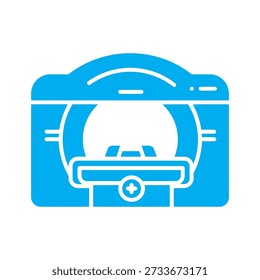 A minimalist camera icon with simple design