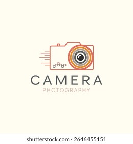 Minimalist Camera Photography Logo Design