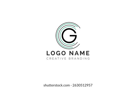 Minimalist CG Logo for Branding and Identity.