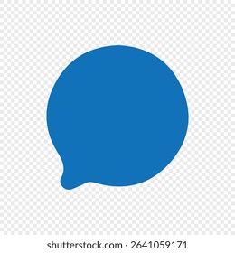 Minimalist Chat and Text Icons for UX and UI Design. Vector illustration