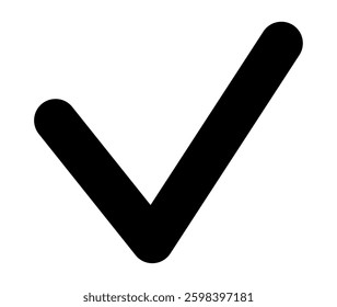 Minimalist checklist and verification icons. applications, and professional design.