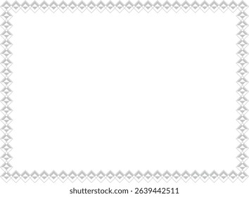 Minimalist China border frame vector