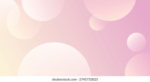 Fondo Anuncio circular minimalista