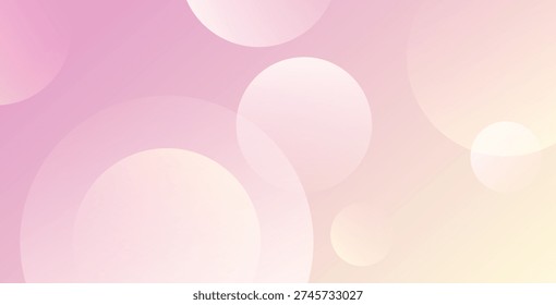 Fondo Anuncio circular minimalista