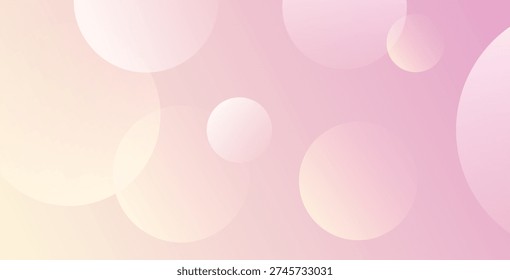 Fondo Anuncio circular minimalista