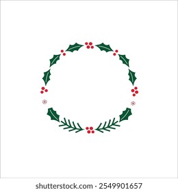 Minimalist Circular Floral Wreath Design

Elegant Green Wreath with Berry Accents

Nature Inspired Wreath for Invitations and Decor

Simple Green Leaf Wreath with Whimsical Details
