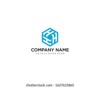 Minimalist Clean Logo Suitable Technology Companies Stock Vector ...