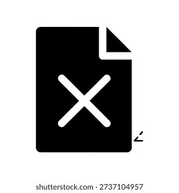 Minimalist close-up of a white error symbol on a black smartphone screen with a clean, modern design, ideal for tech, failure, or digital issue concepts.