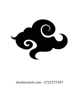 Diseño minimalista en la nube con bordes suaves e iluminación brillante para uso digital.
