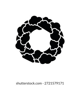 Diseño minimalista en la nube con bordes suaves e iluminación brillante para uso digital.