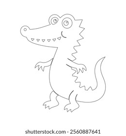 Minimalist Coconut Tree One-Line Art Vector Design