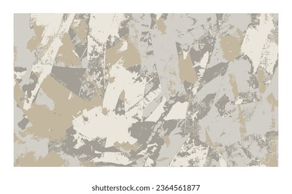 Minimalist color palette, about monochrome painted abstract grungy background, brutalism artwork