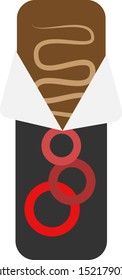Minimalist colorful chocolate bar.
Ideal for icons, medals or badges.