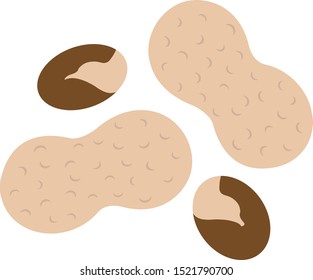 Minimalist colorful nuts.
Ideal for icons, medals or badges.