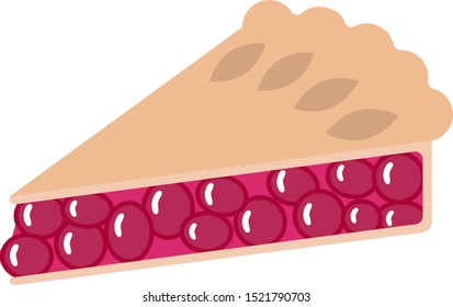 Minimalist colorful piece of cake.
Ideal for icons, medals or badges.