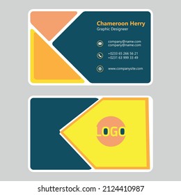 Minimalist Company Business Card Design
