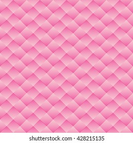 Minimalist concept modern style wallpaper with geometric seamless pattern pink background