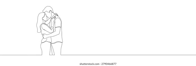 Minimalist continuous line art