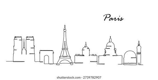 Minimalist continuous line art