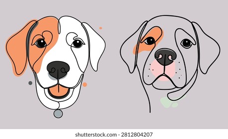 Minimalist Continuous Line Art
