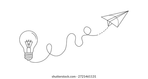 A minimalist continuous line drawing depicting a dinner plate centered between a fork on the left and a knife on the right, symbolizing dining or a restaurant setting.