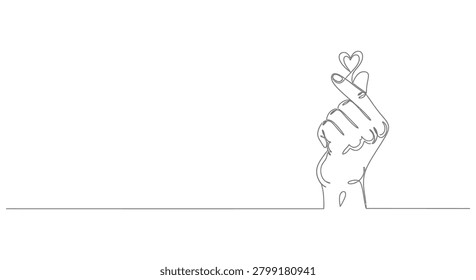 Minimalist continuous line drawing