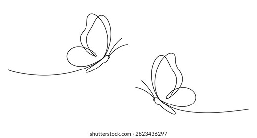 Minimalist continuous line drawing