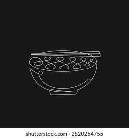 Minimalist continuous one line