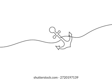 Minimalist continuous one line drawing of a professional business person icon