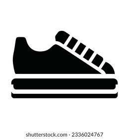 Minimalist Converse Icon Pictogram Vector