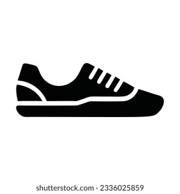 Minimalist Converse Icon Pictogram Vector