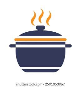 Minimalist Cooking Pot Logo Design.