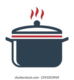 Minimalist Cooking Pot Logo Design.