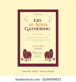 Minimalist Corporate Eid al-Adha Gathering Invitation