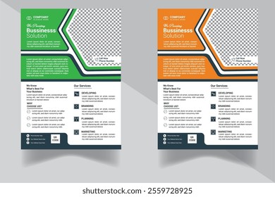 Minimalist Corporate Flyer Design Template