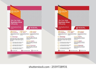 Minimalist Corporate Flyer Design Template