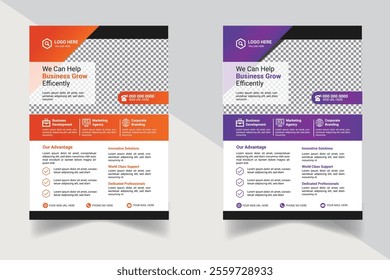 Minimalist Corporate Flyer Design Template