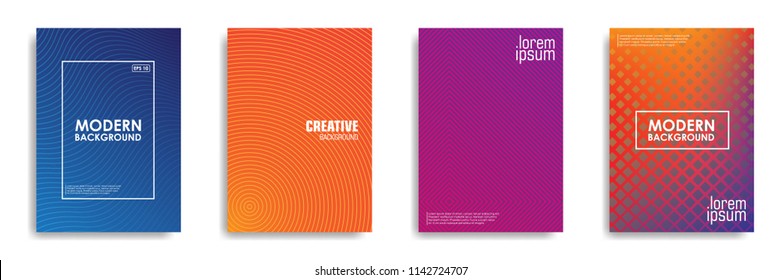 Minimalist cover design. colorful background. Modern shape. Vector illustration