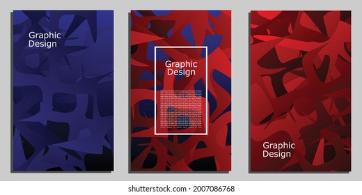 Minimalist cover design. Colorful halftone gradient. Future geometric pattern. vector design