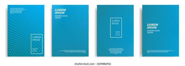 minimalist cover design with dynamic colorful halftone gradient