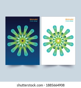 Minimalist  Cover Design Layout, Creative Design idea, Abstract Texture
