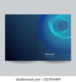 Minimalist cover design.Vector illustration. EPS 10