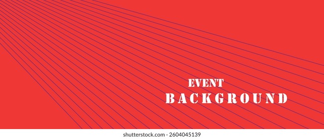 Minimalist cover template with a lines pattern.