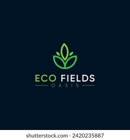 Minimalist Creative Agriculture Logo Design