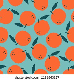 Minimalist cut out collage style banana seamless pattern