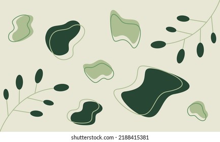 minimalist dark green abstract background wallpaper