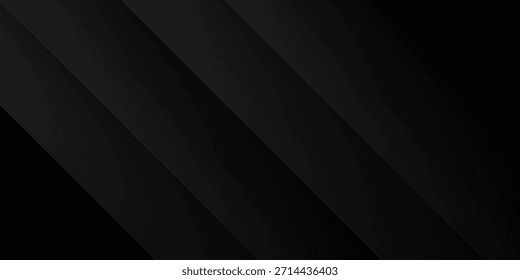Fondo de rayas diagonales gris oscuro minimalista. Telón de fondo Corporativa futurista negro elegante de la tecnología.