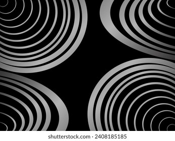 Minimalist dark premium abstract background with luxury geometric dark shapes. Exclusive wallpaper designs for posters, brochures, business cards, presentations, websites, etc.
