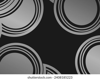 Minimalist dark premium abstract background with luxury geometric dark shapes. Exclusive wallpaper designs for posters, brochures, business cards, presentations, websites, etc.